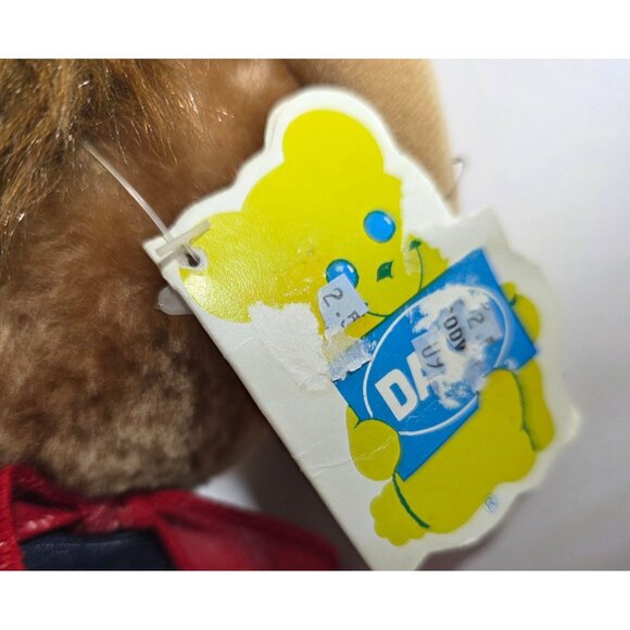 Dakin Nature Babies Paw Dawg Cowboy Teddy Bear Plush Toy hat bandana vest dog - Picture 4 of 9